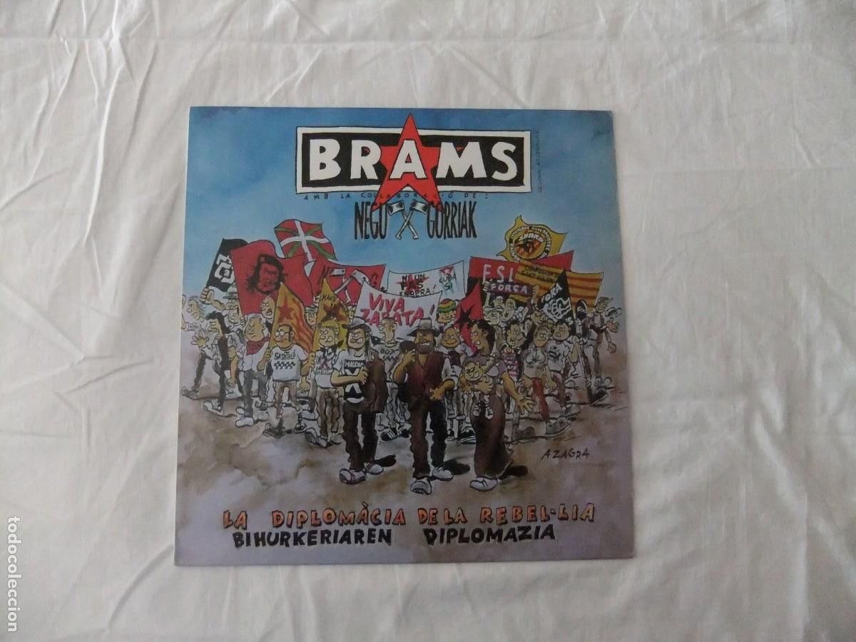 Discos de vinilo: BRAMS AMB LA COLLABORACIO DE NEGU GORRIAK - Foto 1