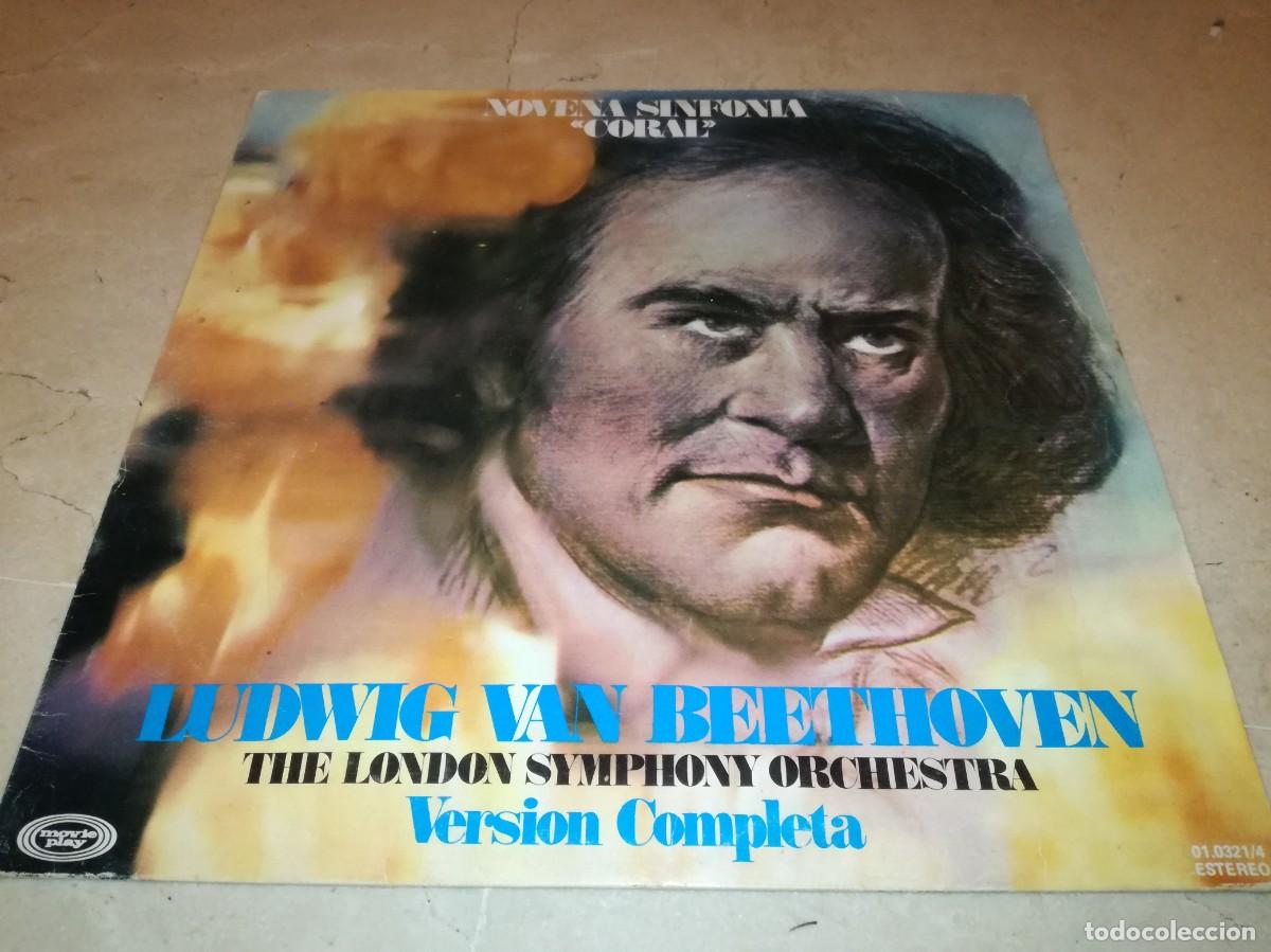 Dischi in vinile: LUDWIG VAN BEETHOVEN-NOVENA SINFONIA CORAL-ORIGINAL 1977