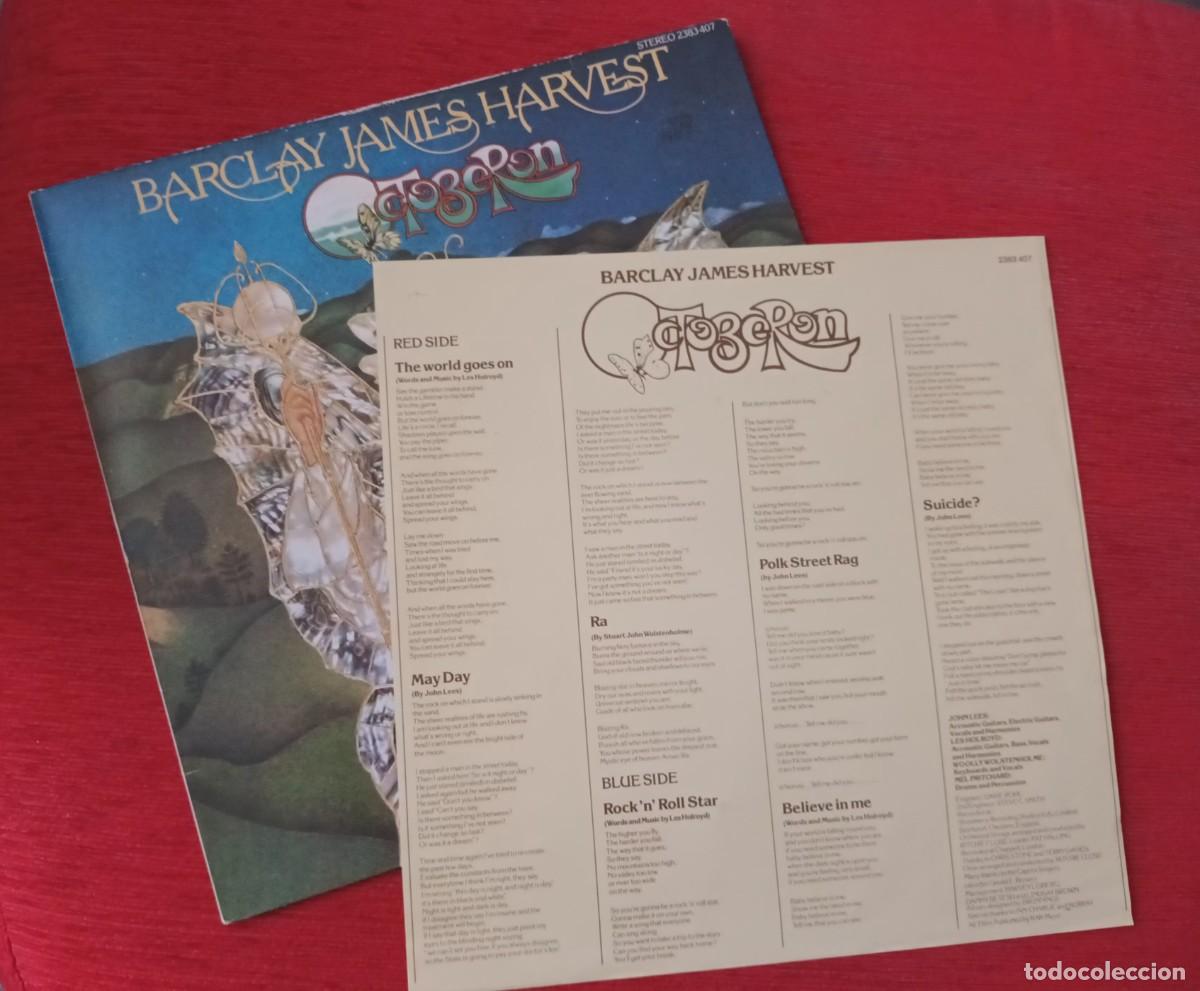Discos de vinilo: BARCLAY JAMES HARVEST - OCTOBERON - LP - Foto 3