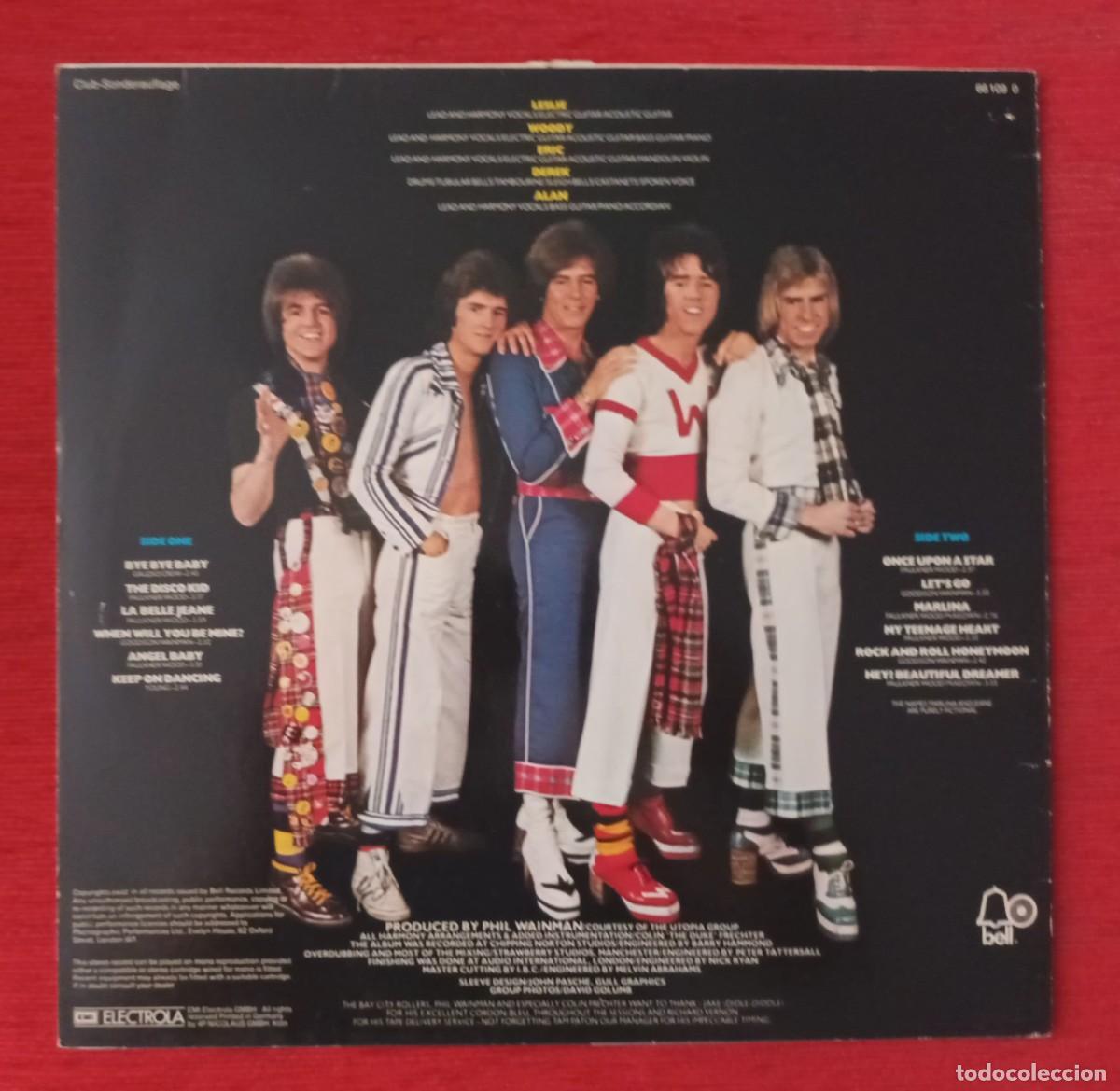 Discos de vinilo: BAY CITY ROLLERS - ONCE UPON A STAR - LP - Foto 2