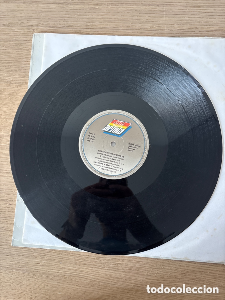 Discos de vinilo: Lp vinilo, Los Sencillos, La misma canci&oacute;n (A17) - Foto 3