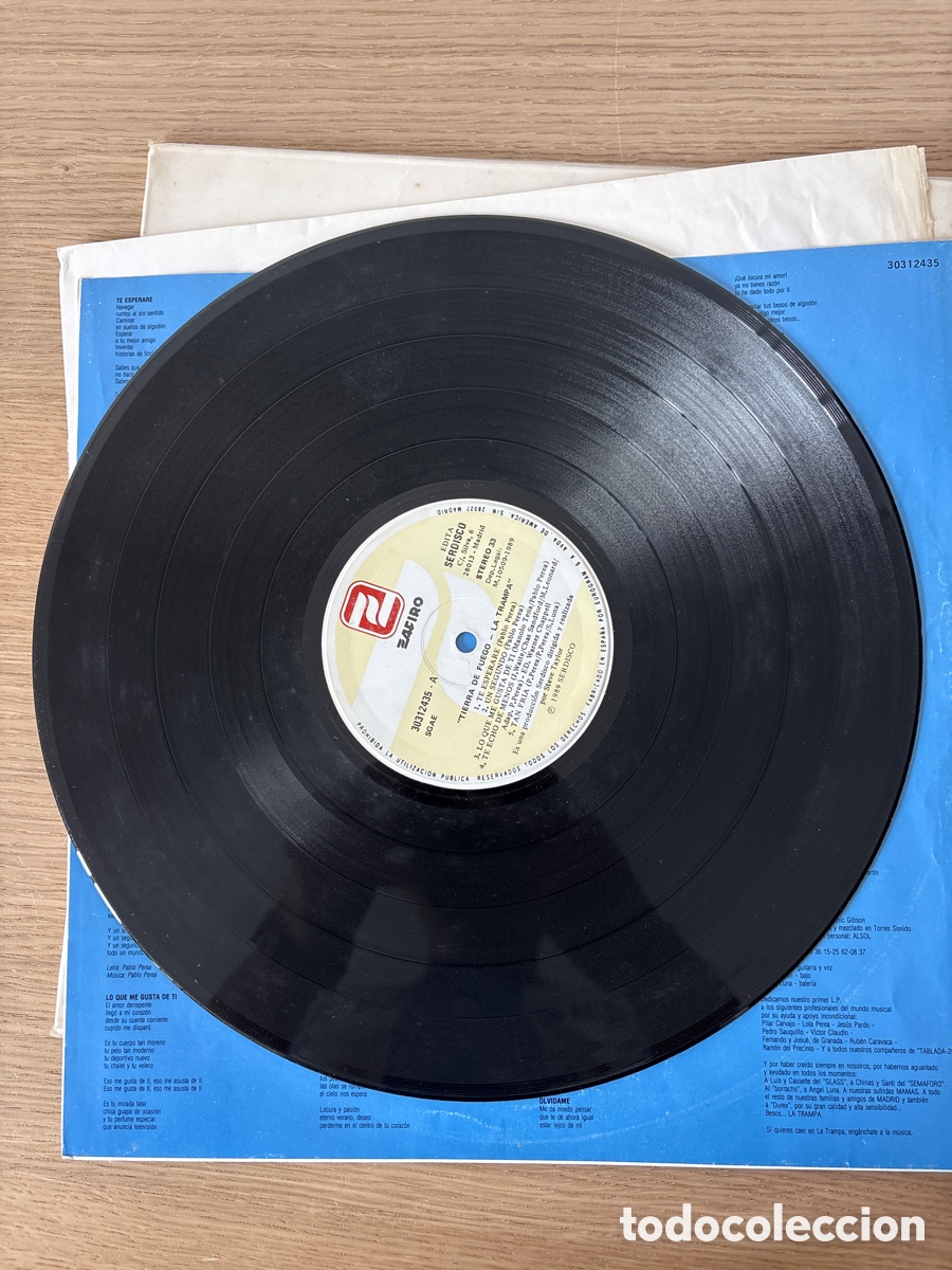 Discos de vinilo: Lp vinilo, La Trampa (A17) - Foto 2