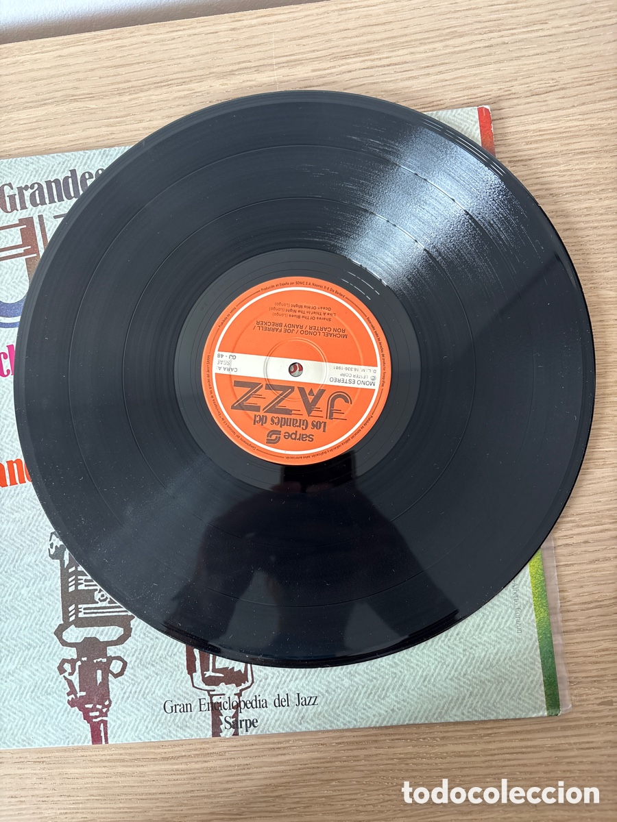Discos de vinilo: Lp vinilo, Los Grandes del Jazz (A17) - Foto 3