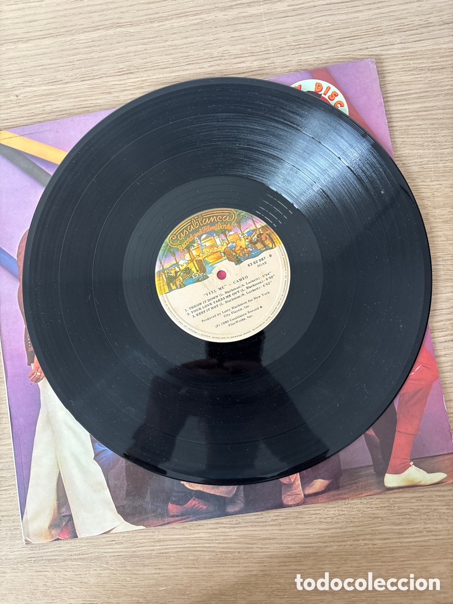 Discos de vinilo: Lp vinilo, Cameo Feel Me (A17) - Foto 3