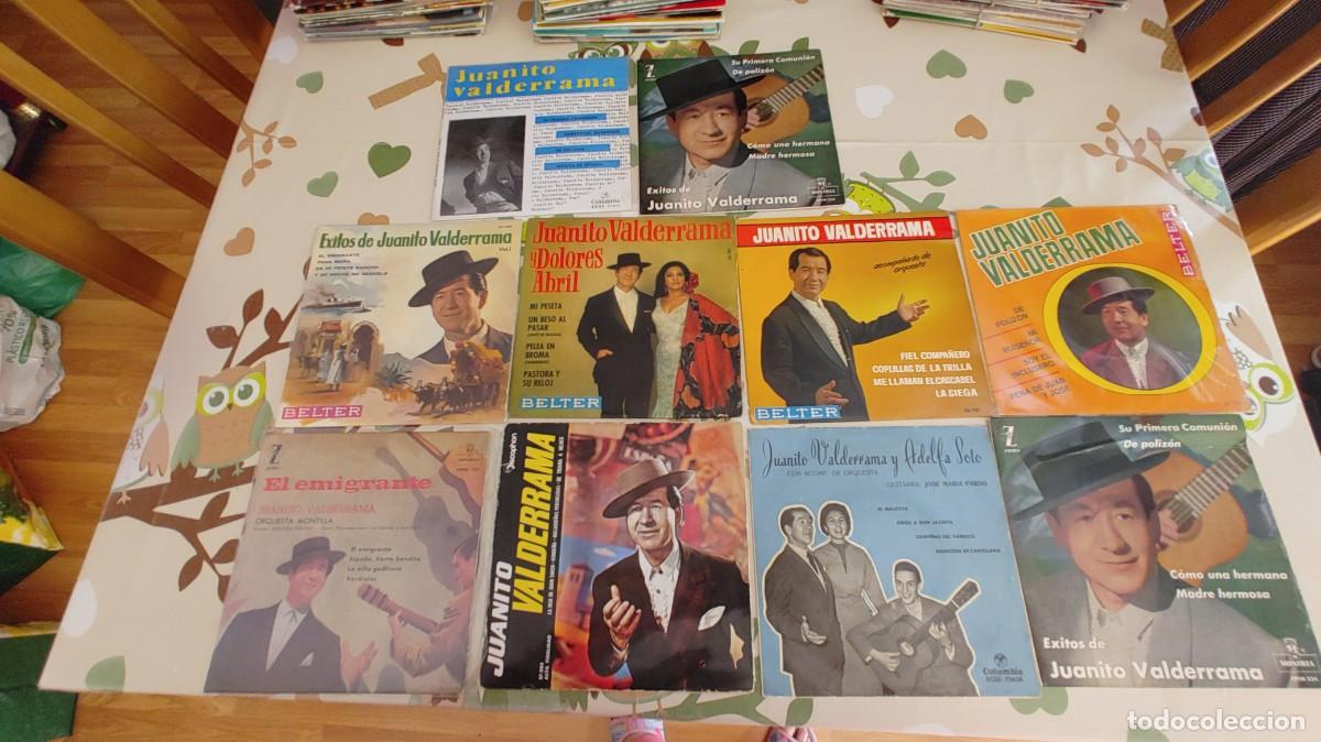 Discos de vinilo: JUANITO VALDERRAMA-LOTE DE 10 EPS - Foto 1