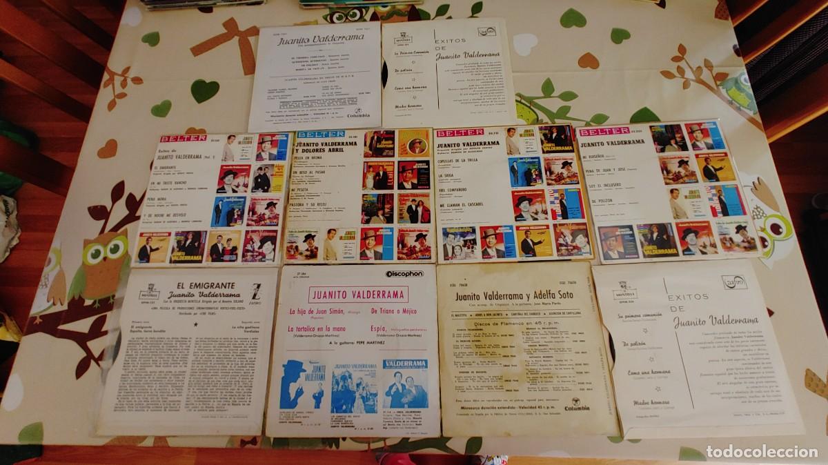 Discos de vinilo: JUANITO VALDERRAMA-LOTE DE 10 EPS - Foto 2
