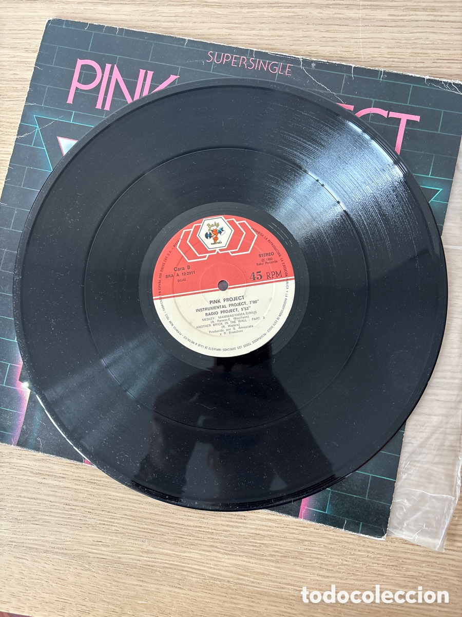 Discos de vinilo: Lp vinilo, Super single, Pink Project (A17) - Foto 2