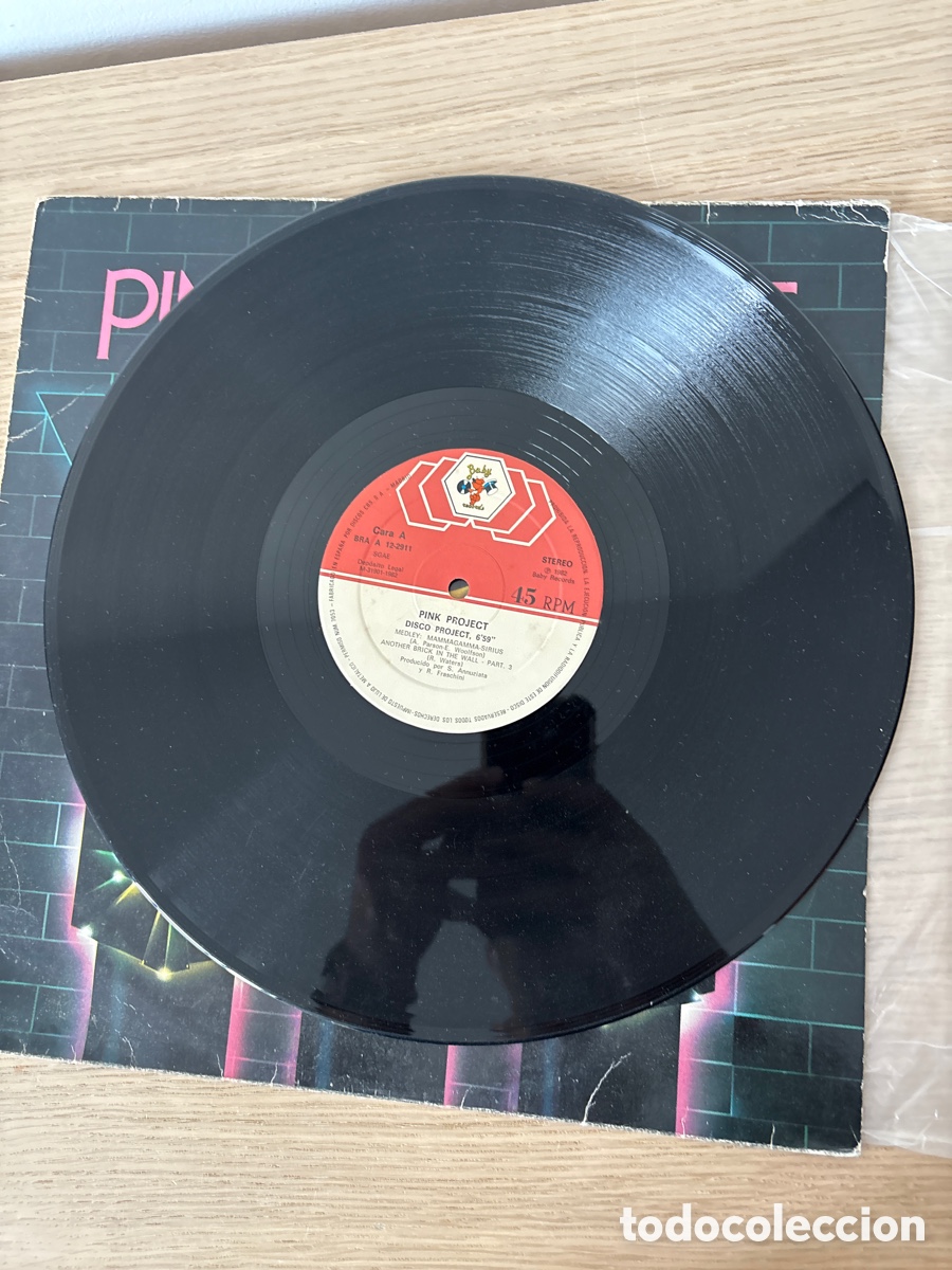 Discos de vinilo: Lp vinilo, Super single, Pink Project (A17) - Foto 3