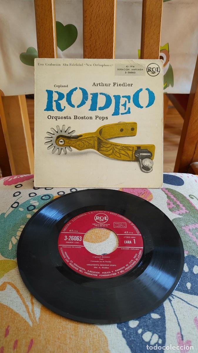 Discos de vinilo: ORQUESTA BOSTON POPS-EP RODEO +3 - Foto 1