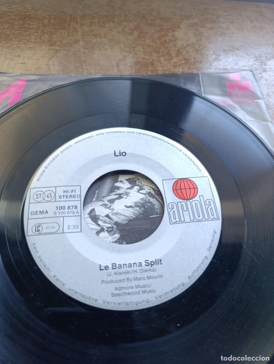 Discos de vinilo: Disco de vinilo single Lio &ndash; Le Banana Split - Foto 6