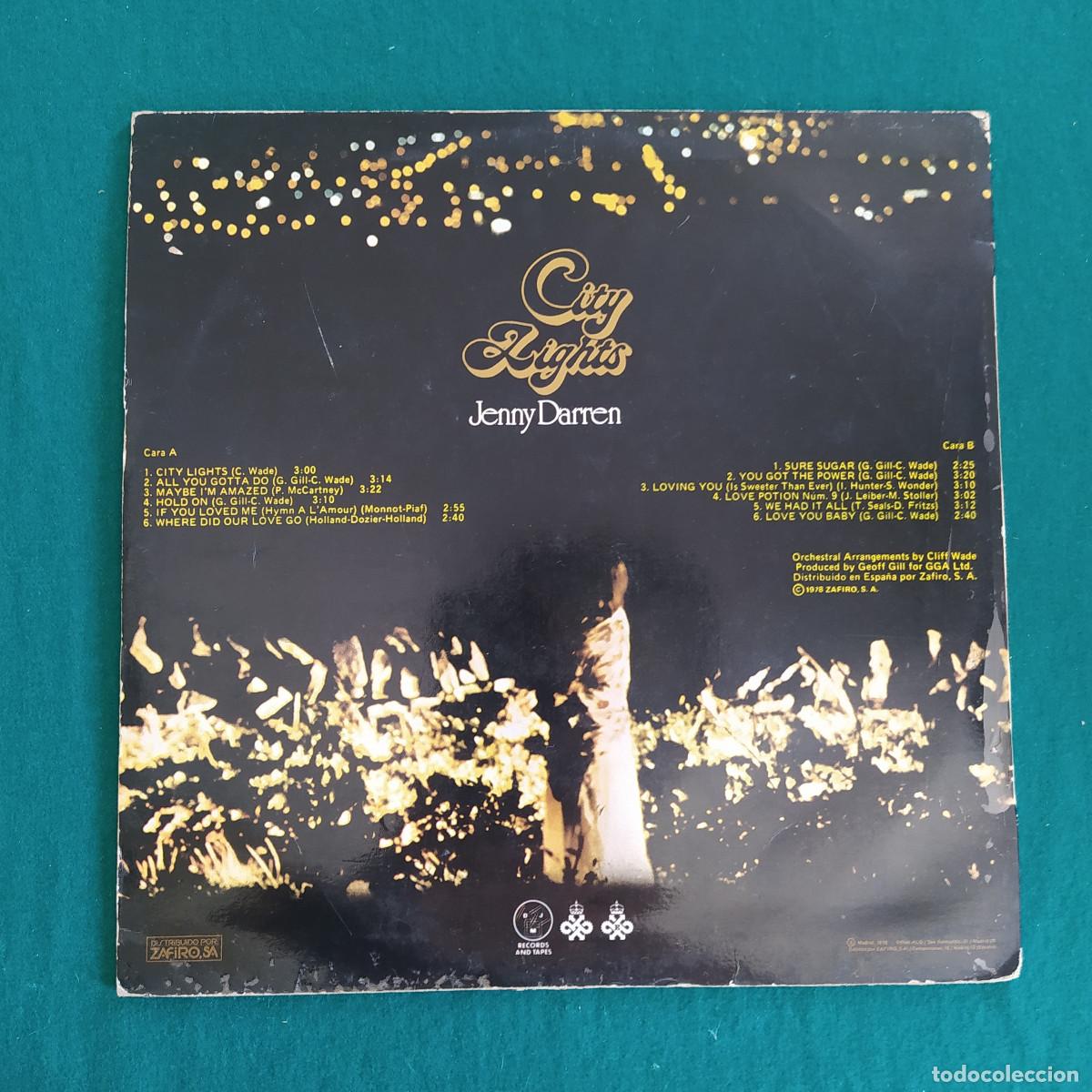 Discos de vinilo: Jenny Darren &ndash; City Lights - Foto 2