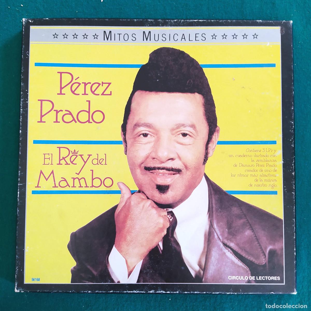 Discos de vinilo: PEREZ PRADO EL REY DEL MAMBO MITOS MUSICALES BOX - Foto 1