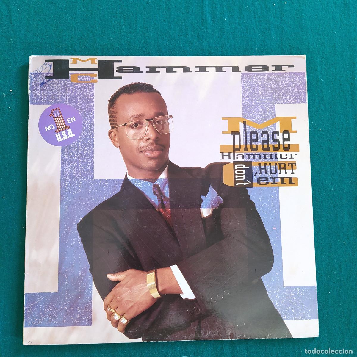 Discos de vinilo: MC Hammer &ndash; Please Hammer Dont Hurt Em - Foto 1