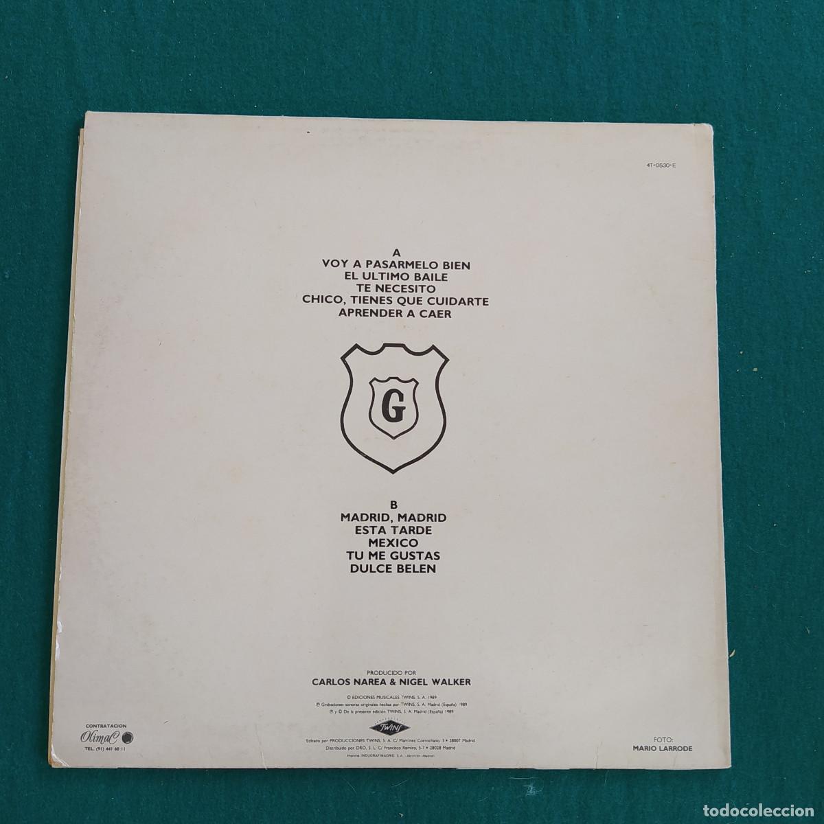 Discos de vinilo: Hombres G &ndash; Voy A Pas&aacute;rmelo Bien - Foto 2