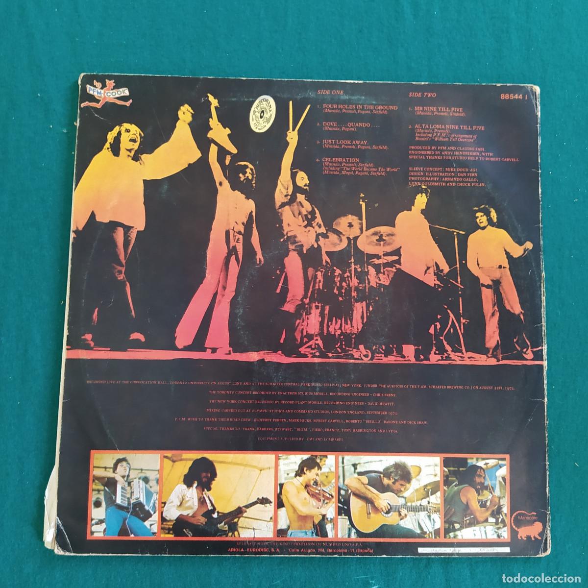 Discos de vinilo: P.F.M. &ndash; Cook 1974 ... - Foto 2