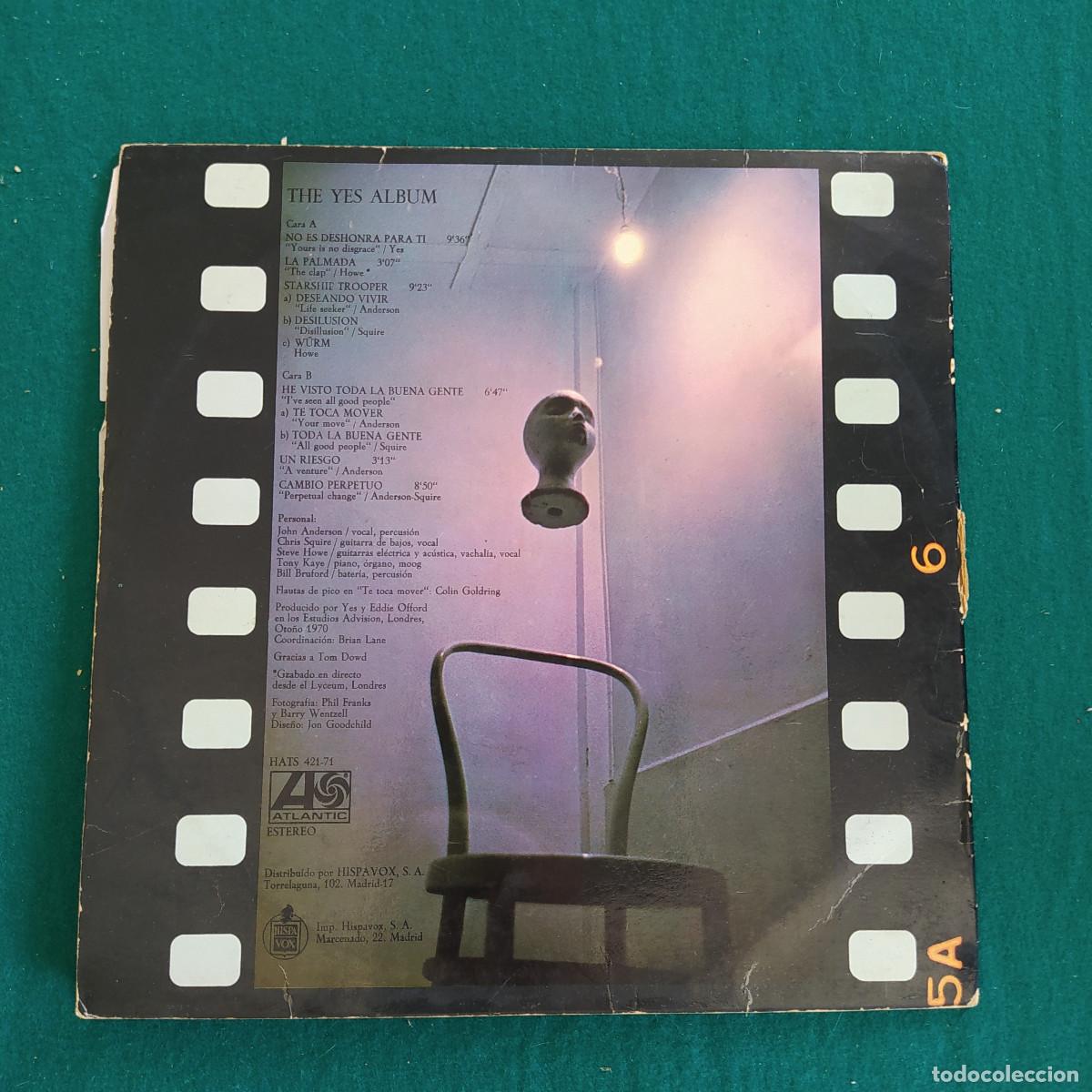 Discos de vinilo: Yes &lrm;&ndash; The Yes Album - Foto 2