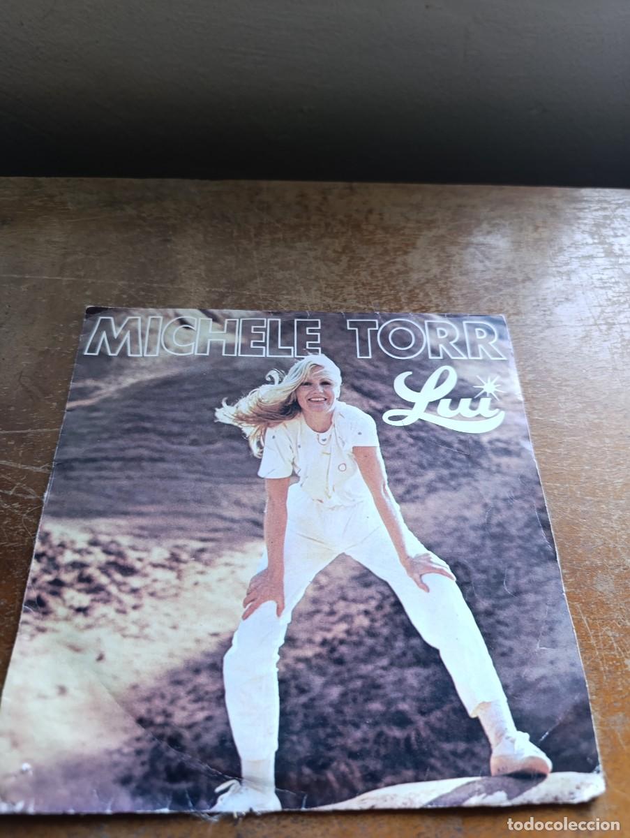 Discos de vinilo: Disco de vinilo single Michele Torr &ndash; Lui - Foto 1
