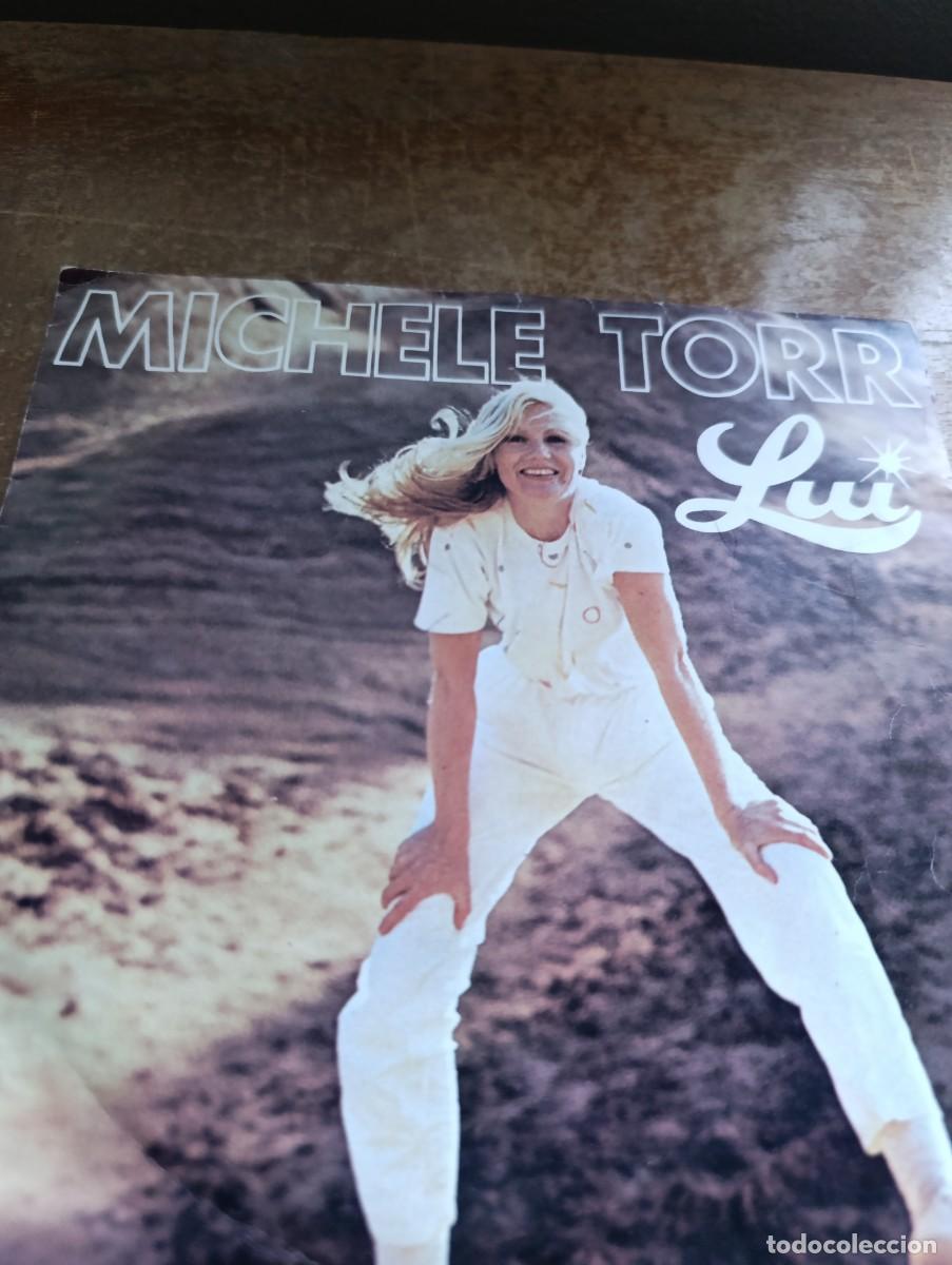 Discos de vinilo: Disco de vinilo single Michele Torr &ndash; Lui - Foto 2