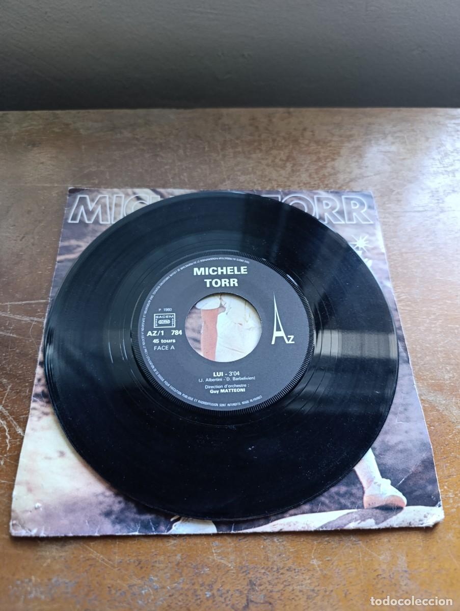 Discos de vinilo: Disco de vinilo single Michele Torr &ndash; Lui - Foto 5