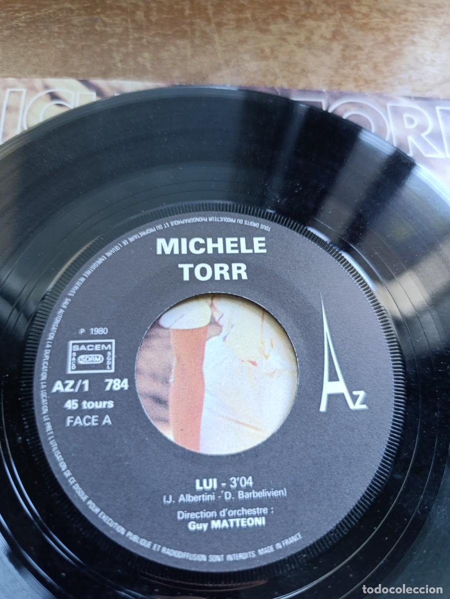 Discos de vinilo: Disco de vinilo single Michele Torr &ndash; Lui - Foto 6