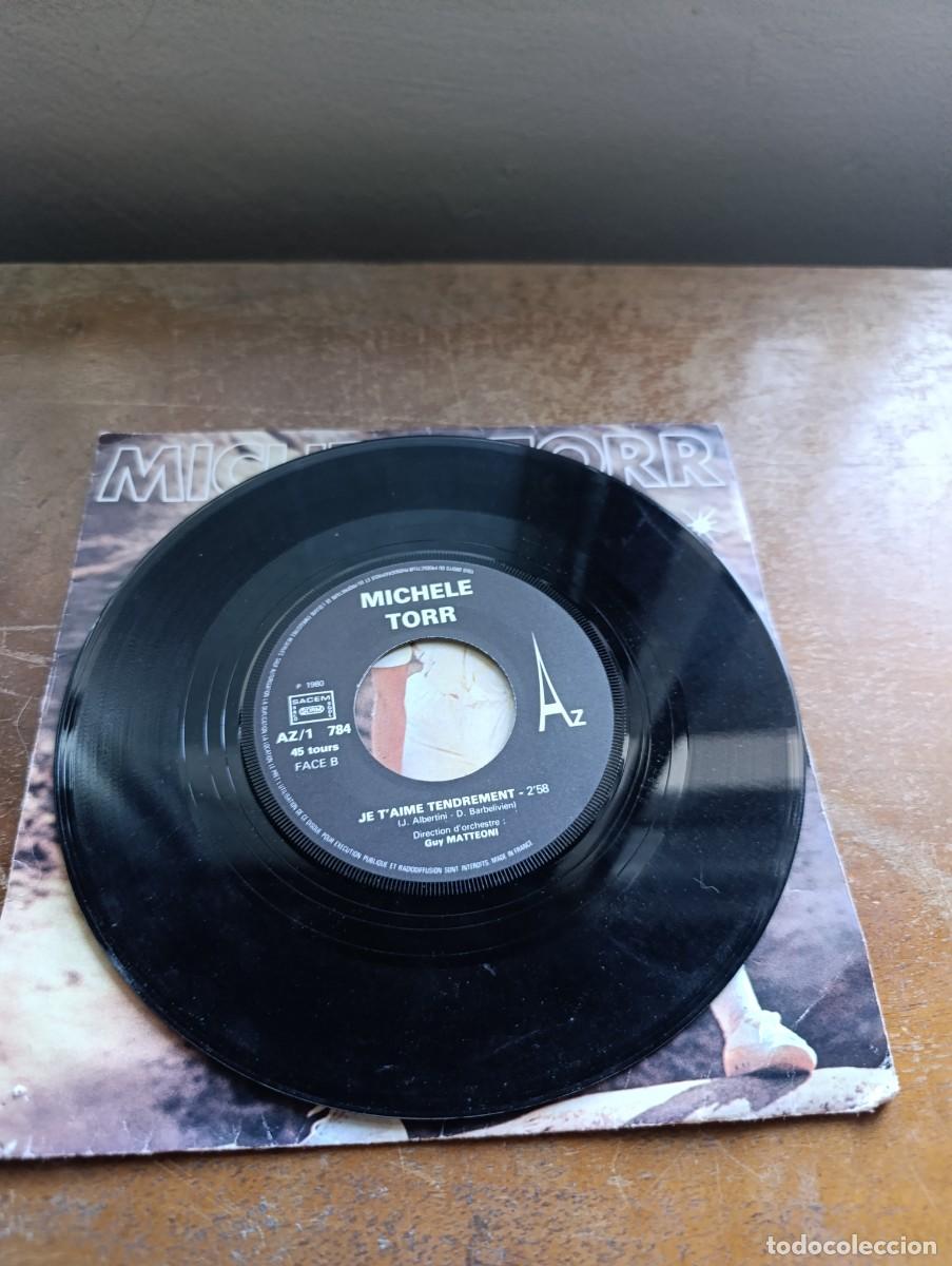 Discos de vinilo: Disco de vinilo single Michele Torr &ndash; Lui - Foto 8