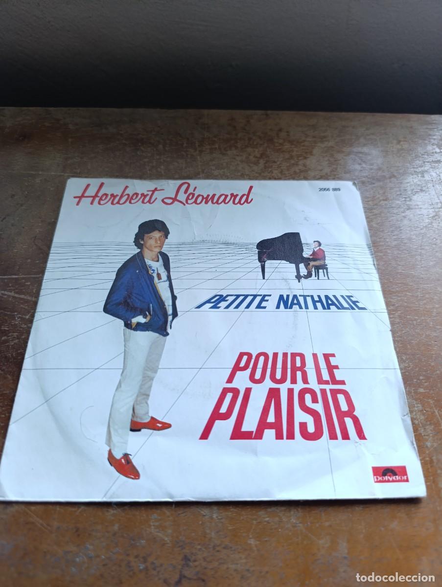 Discos de vinilo: Disco de vinilo single Herbert L&eacute;onard &ndash; Pour Le Plaisir - Foto 1