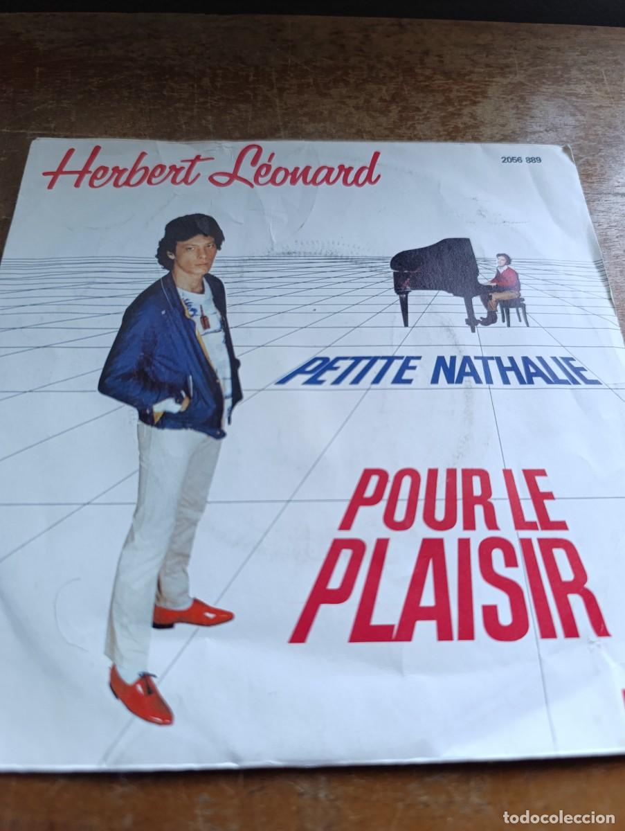 Discos de vinilo: Disco de vinilo single Herbert L&eacute;onard &ndash; Pour Le Plaisir - Foto 2