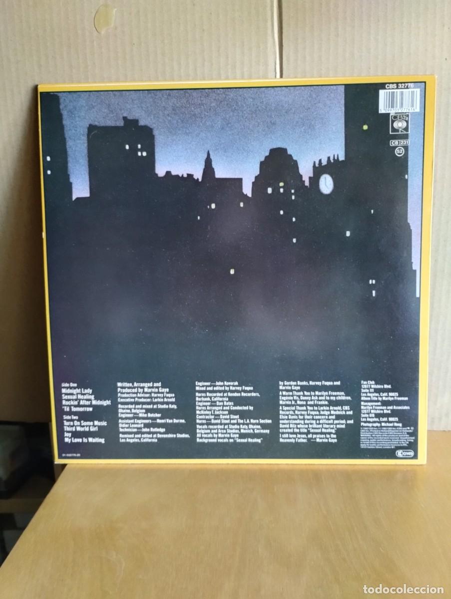 Discos de vinilo: MARVIN GAYE ------ MIDNIGHT LOVE - Foto 2