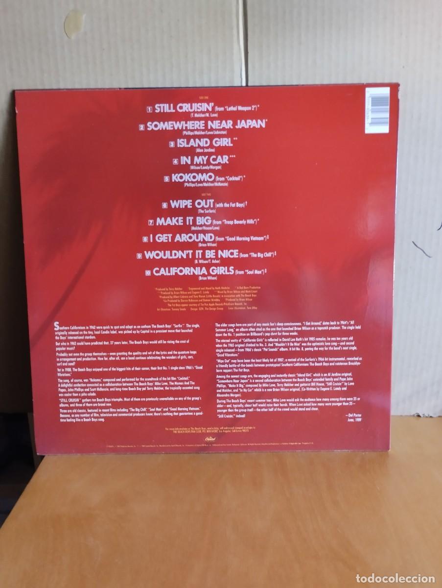 Discos de vinilo: THE BEACH BOYS ----- STILL CRUISIN&acute; - Foto 2