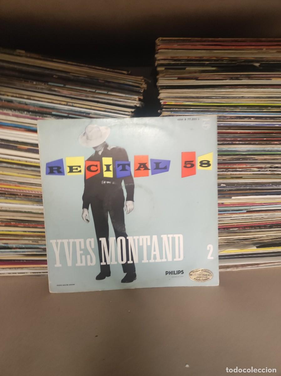 Discos de vinilo: Yves Montand &ndash; Recital 58 - Foto 1