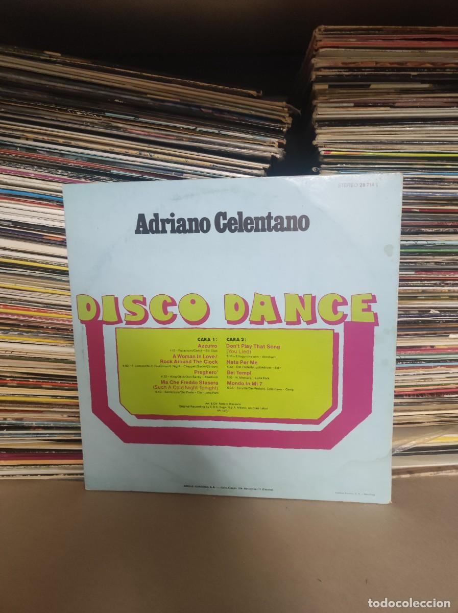 Discos de vinilo: Adriano Celentano &ndash; Disco Dance - Foto 2