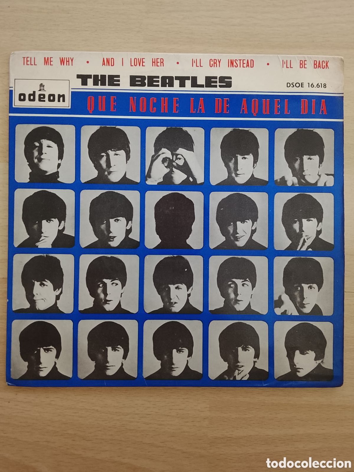 Discos de vinilo: the beatles que noche la de aquel d&iacute;a vinilo - Foto 1