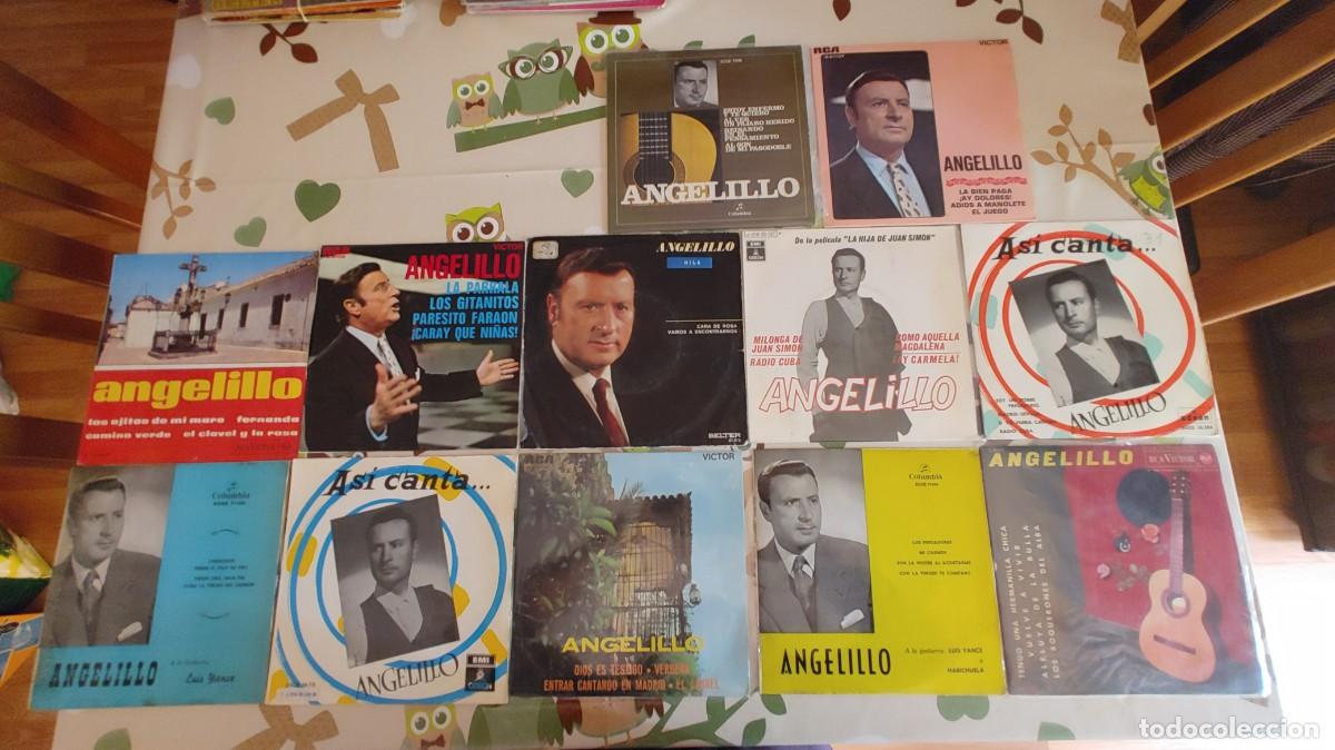 Discos de vinilo: ANGELILLO-LOTE DE 12 EPS DIFERENTES - Foto 1