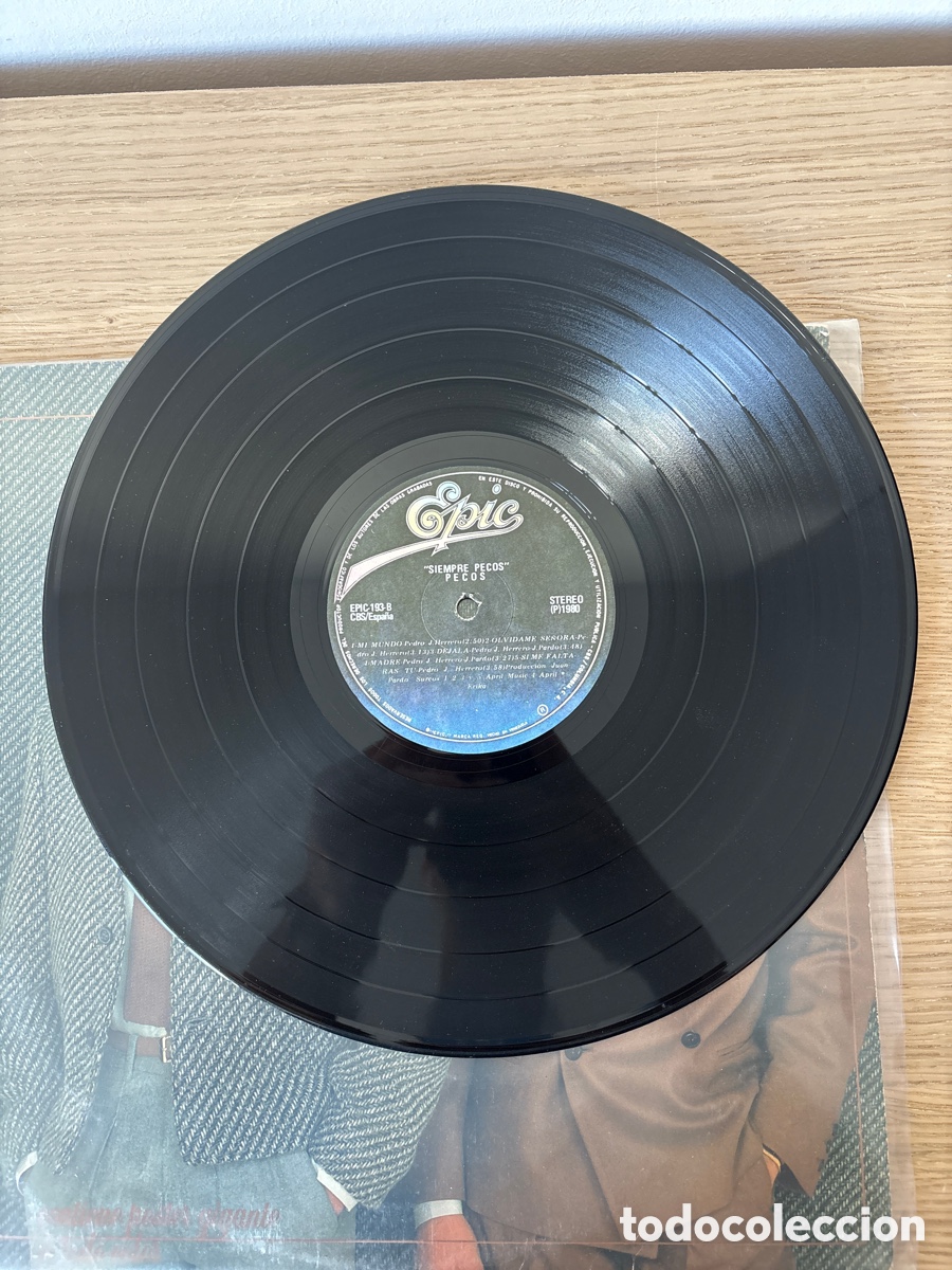 Discos de vinilo: Lp Vinilo + p&oacute;ster, Siempre Pecos (A17) - Foto 3
