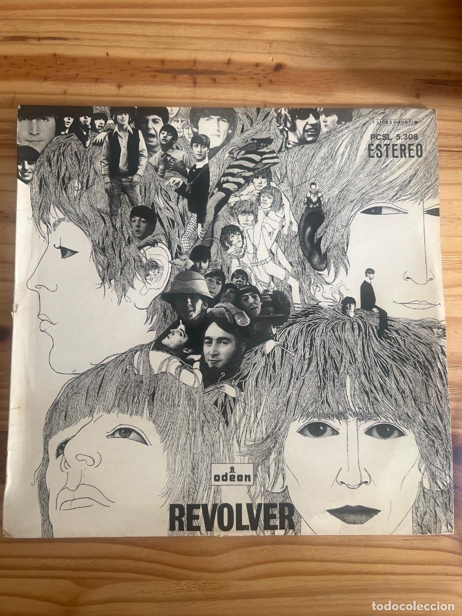 Discos de vinilo: Vinilo Beatles Revolver odeon 1966 - Foto 1