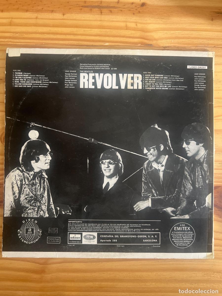 Discos de vinilo: Vinilo Beatles Revolver odeon 1966 - Foto 2