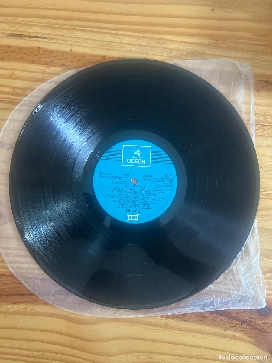 Discos de vinilo: Vinilo Beatles Revolver odeon 1966 - Foto 4