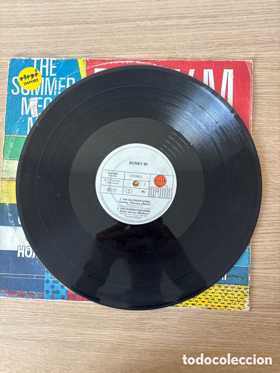 Discos de vinilo: Lp Vinilo, Boney M (A17) - Foto 2