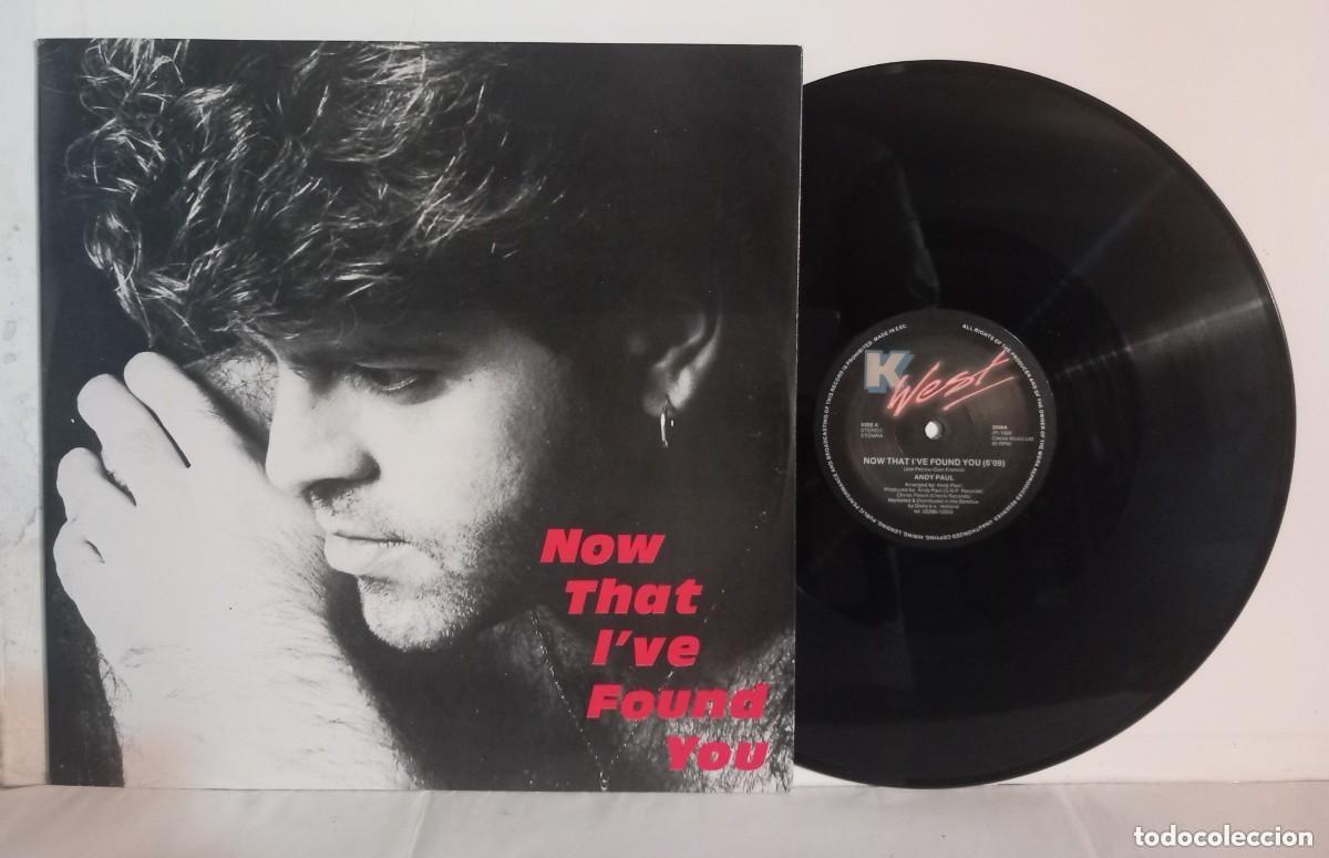 Discos de vinilo: Andy Paul / Now That Ive Found You / MAXI-SINGLE - Foto 1