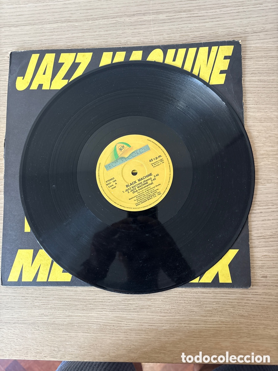 Discos de vinilo: Lp Vinilo, Jazz Machine Remix, Black Machine Megamix (A17) - Foto 2