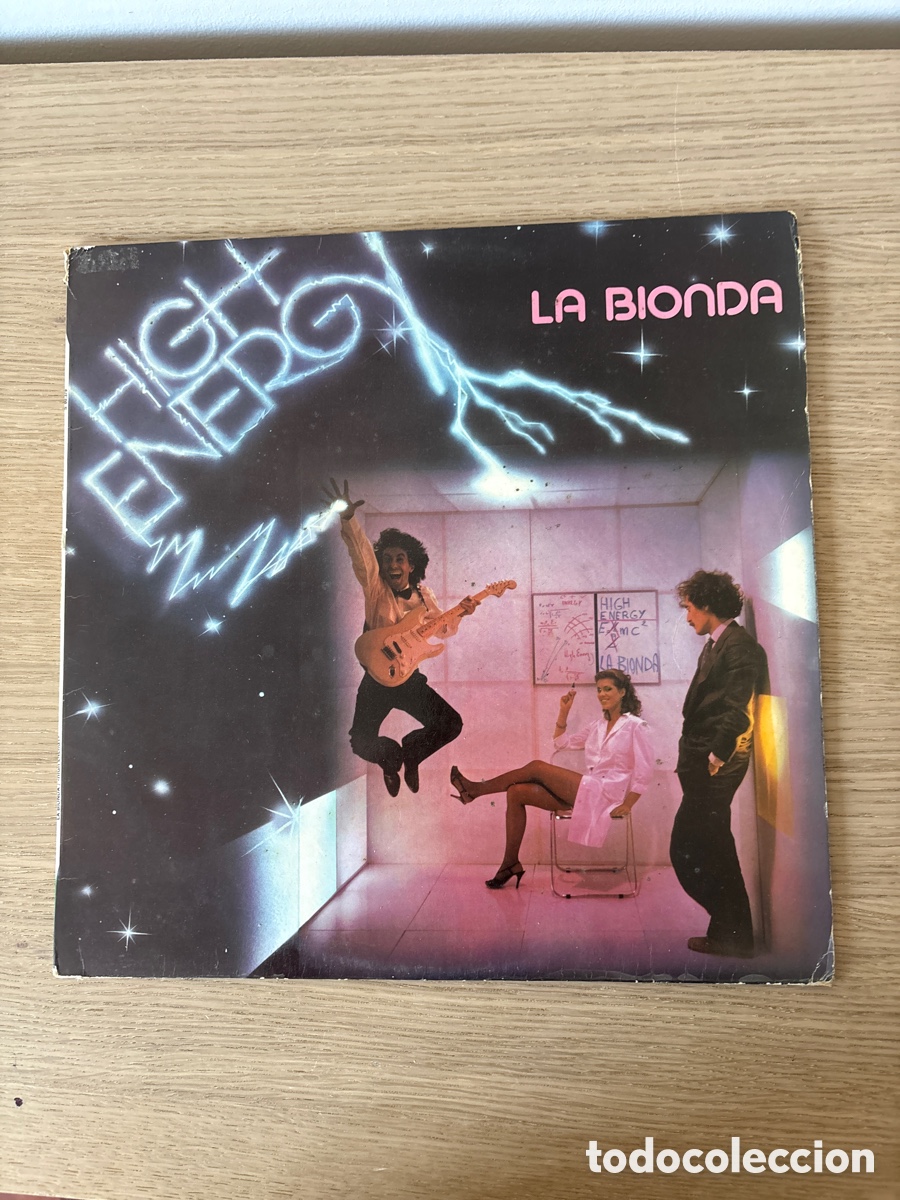 Discos de vinilo: Lp Vinilo, La Bionda, High Energy (A17) - Foto 1