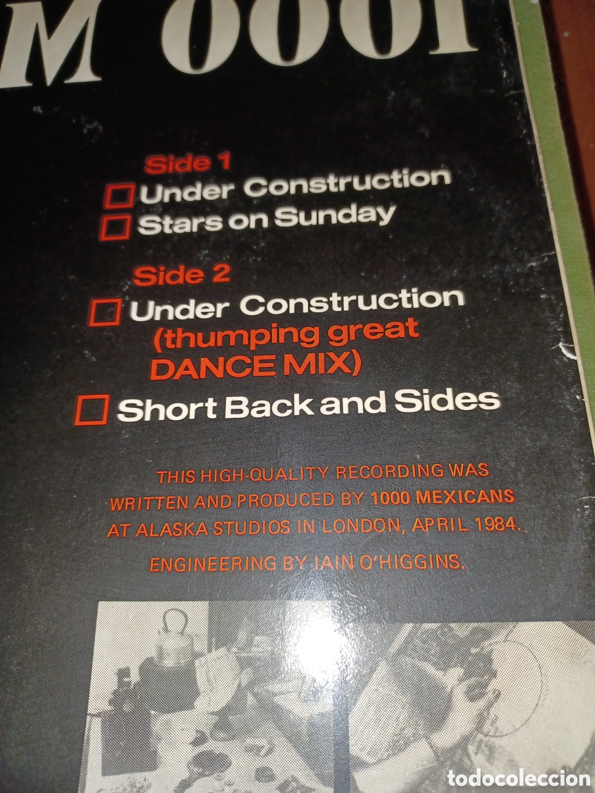 Discos de vinilo: Maxisingle 1000 mexicans under construction - Foto 5