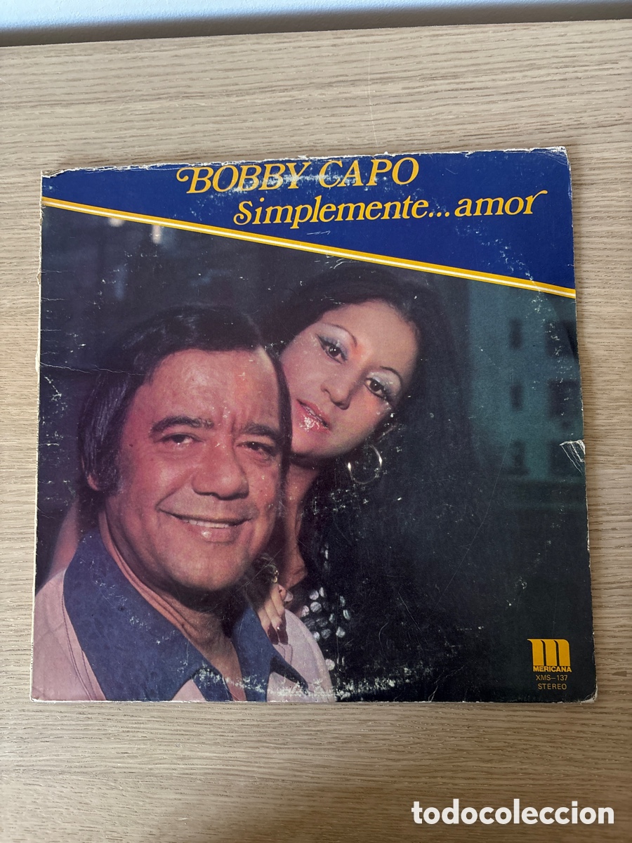Discos de vinilo: Lp Vinilo, Bobby Capo, Simplemente amor (A17) - Foto 1