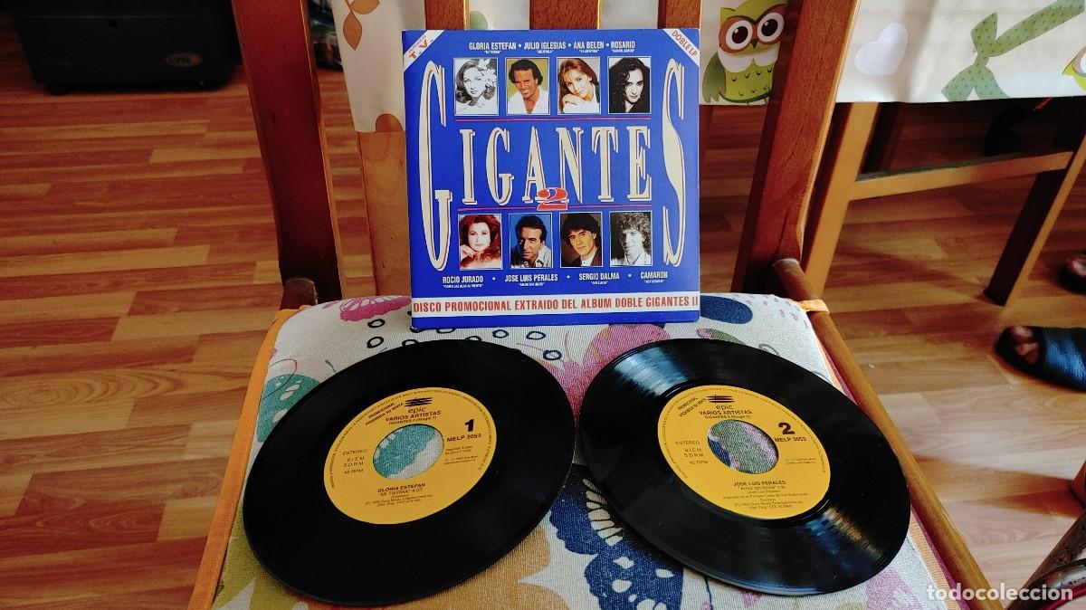 Discos de vinilo: GIGANTES-SINGLE DOBLE-VARIOS GATEFOLD - Foto 1