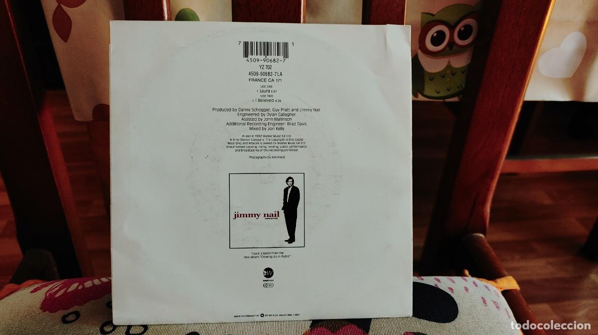 Discos de vinilo: JIMMY NAIL-SINGLE LAURA - Foto 2