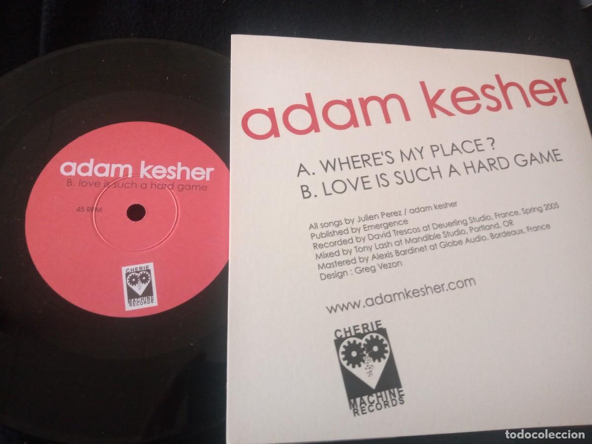Discos de vinilo: ADAM KESHER - WHERES MY PLACE? - SINGLE. - Foto 2