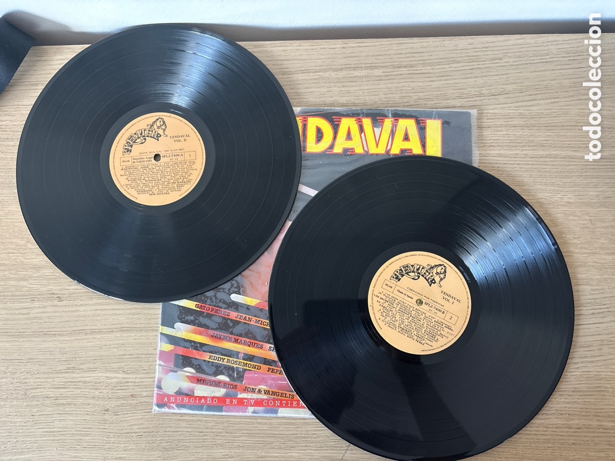Discos de vinilo: Lp Vinilo, Vendaval (A17) - Foto 2