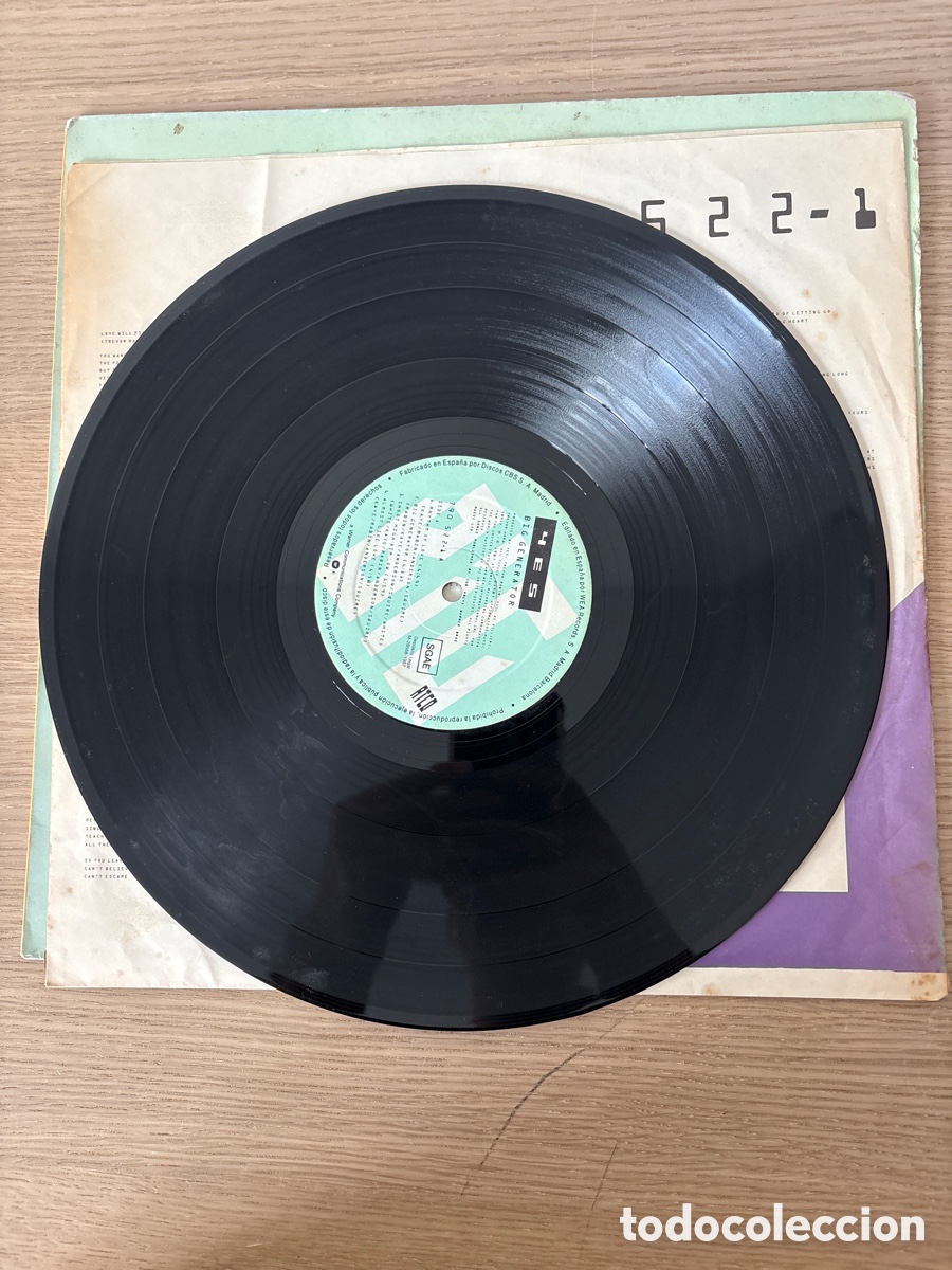 Discos de vinilo: Lp Vinilo, Big Generator (A17) - Foto 3