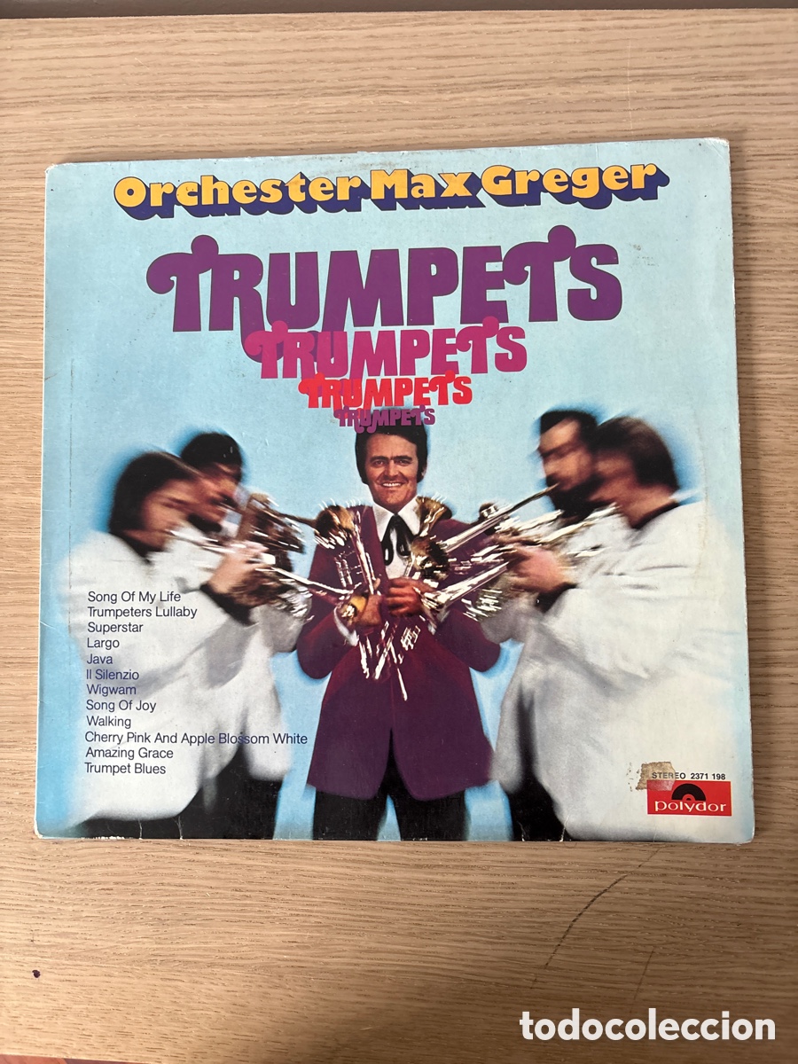 Discos de vinilo: Lp Vinilo, Trumpets, Max Greger (A17) - Foto 1