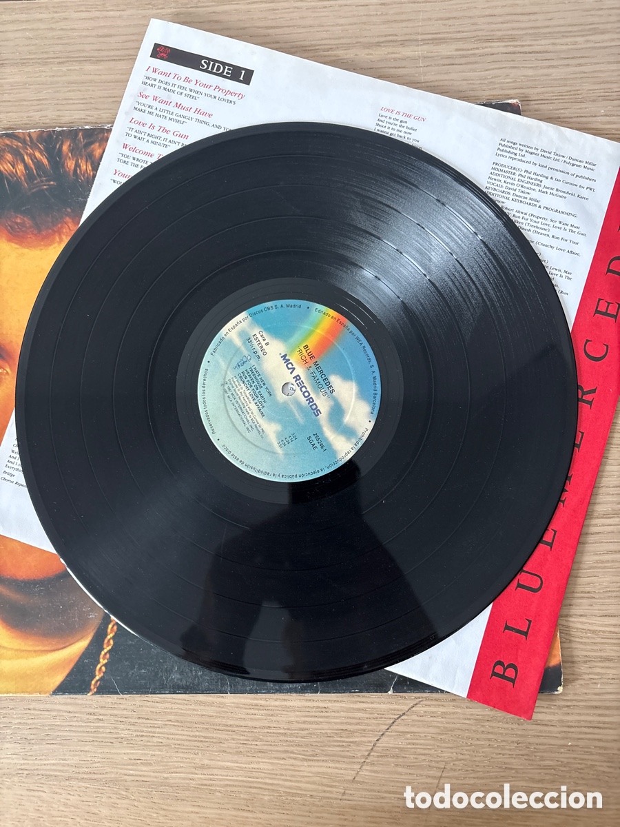 Discos de vinilo: Lp Vinilo, Blue Mercedes (A17) - Foto 2